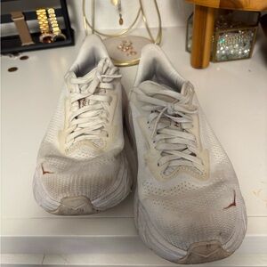 Hoka White Athletic Shoes